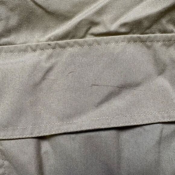 LL Bean Mens Size XL Vintage Vest Orange Khaki Freeport Marine Fishing Pockets - Picture 7 of 7